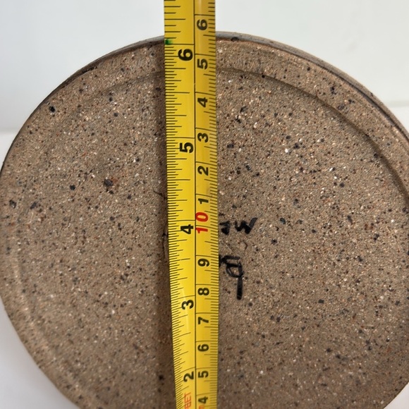 Mexican Tonala art stoneware pottery owl vase - Picture 11 of 15